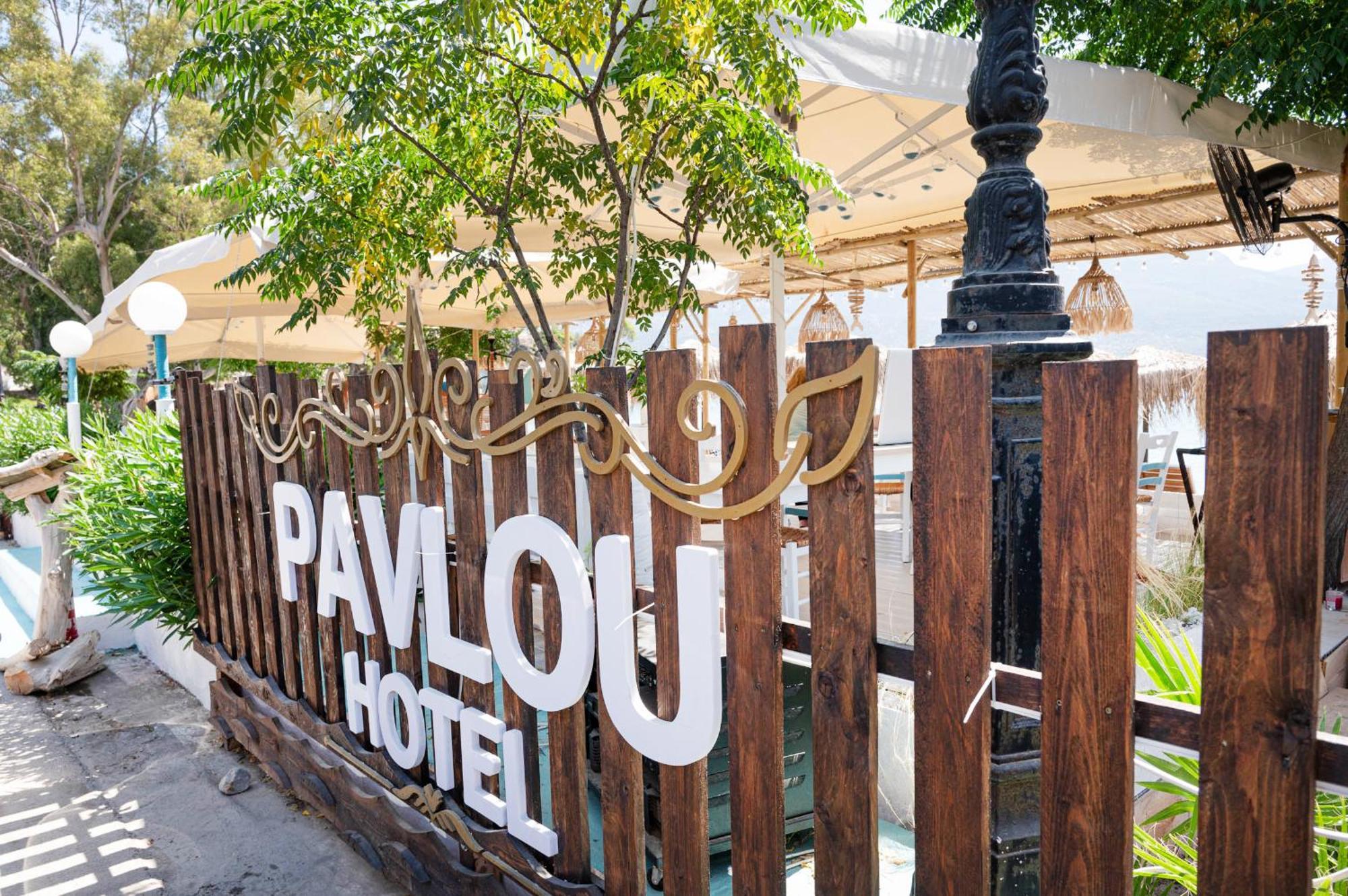 Hotel Pavlou Порос Экстерьер фото